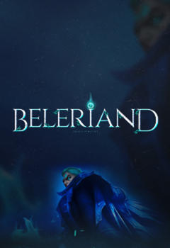 Beleriand редагуємий ігровий логотип